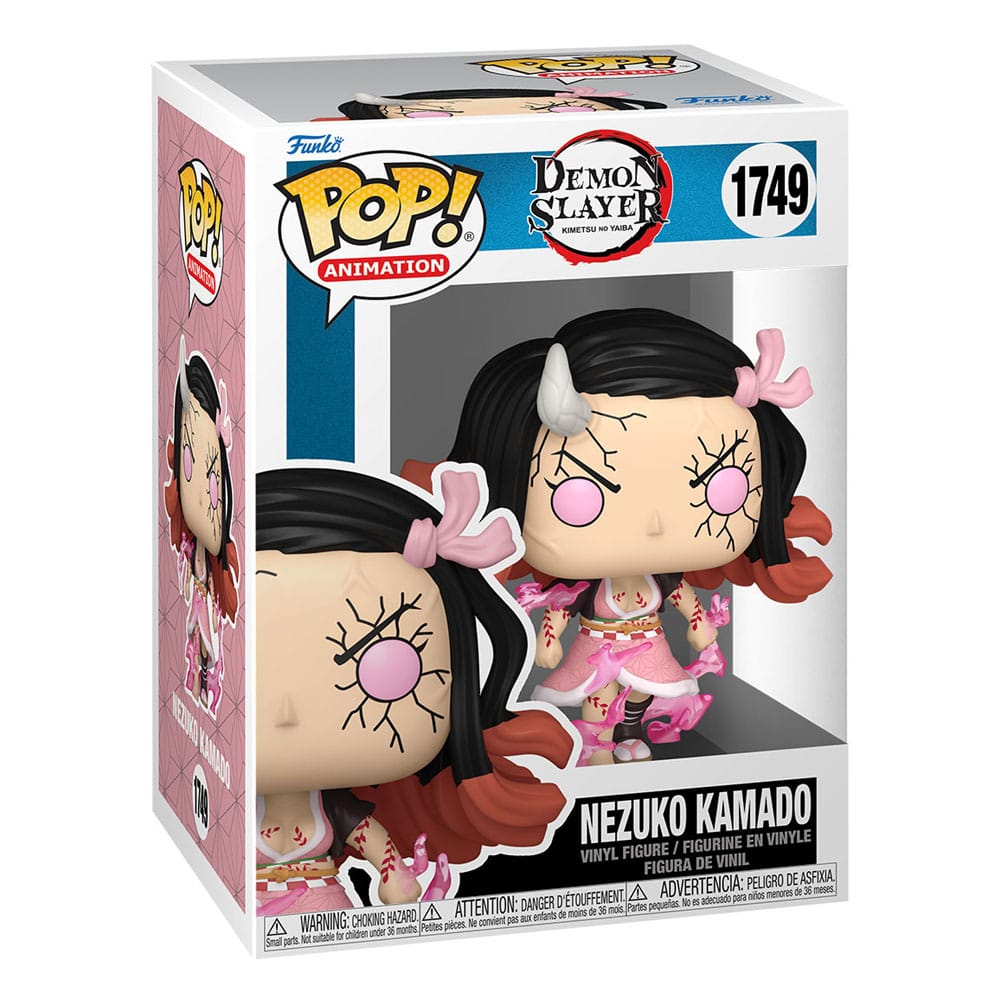 Pop Nezuko Kamado (Demon Form) (1749) - Demon Slayer: Kimetsu no Yaiba - Funko POP! Animation
