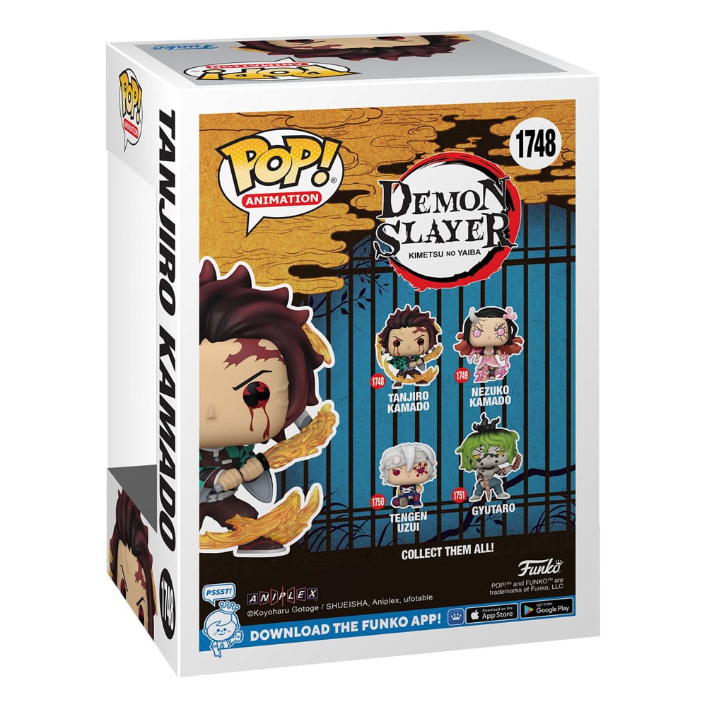 Pop Tanjiro Kamado 1748 - Demon Slayer: Kimetsu no Yaiba - Funko POP! Animation