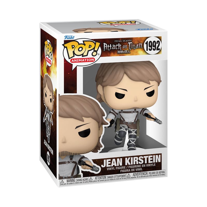 Pop Jean Kirstein (1992) - Attack on Titan - Funko Pop! Animation