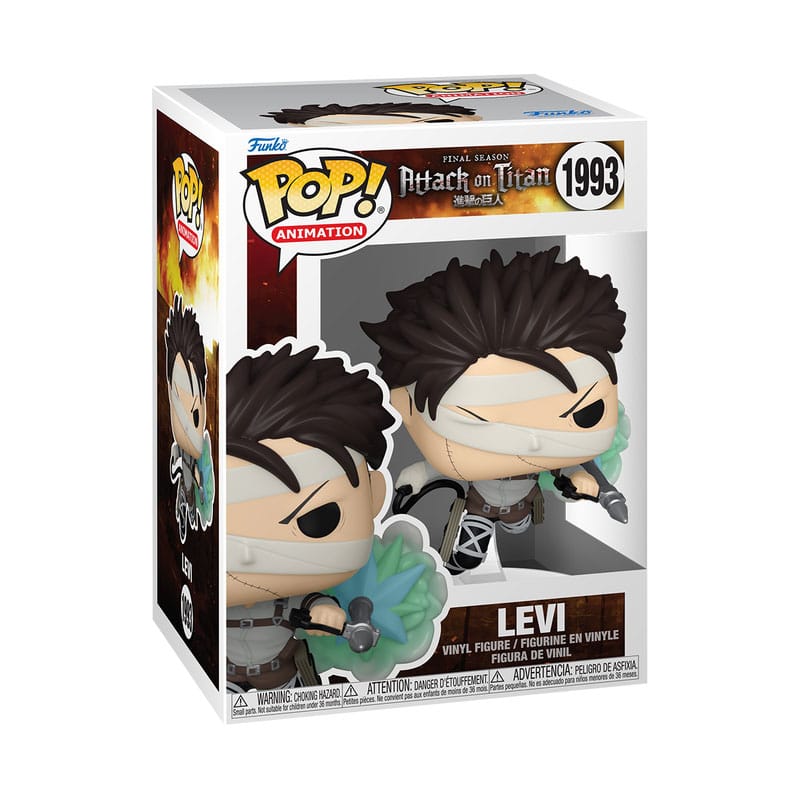 Pop Levi (SP-1) (1993) - Attack on Titan - Funko Pop! Animation