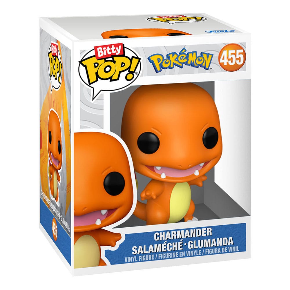 Pack 4 Figurines Bitty Pop Series 2 - Pokémon - Funko POP!