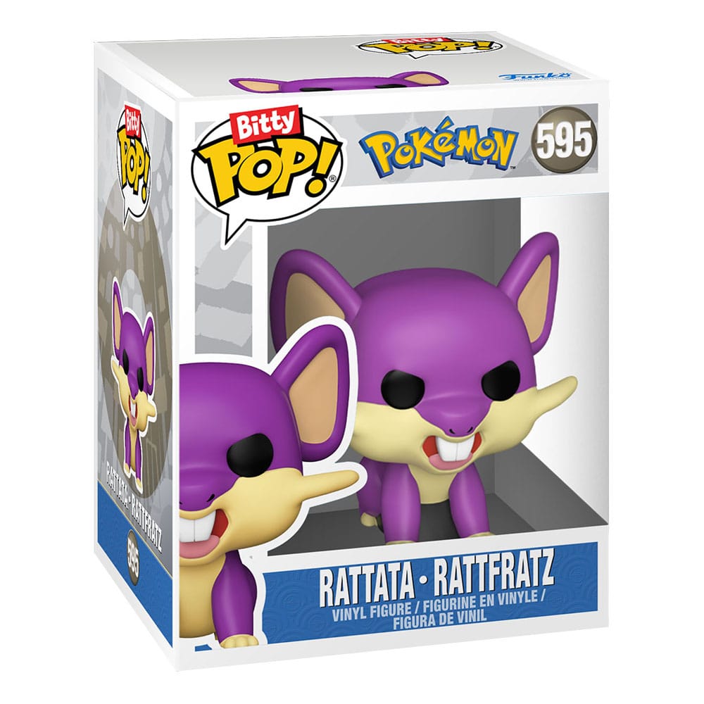 Pack 4 Figurines Bitty Pop Series 2 - Pokémon - Funko POP!