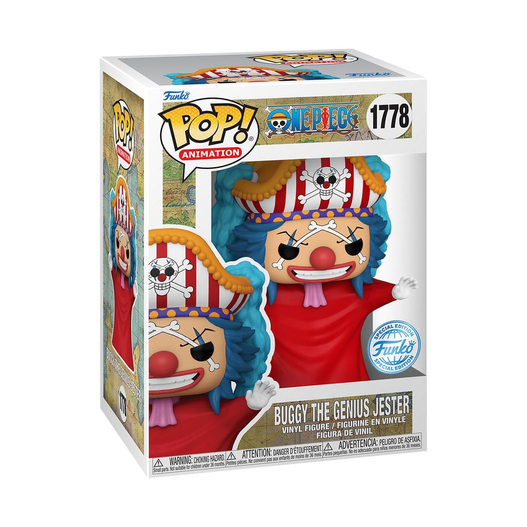 Pop Baggy le Clown (Post Time-Skip) 1778 Special  - One Piece - Funko POP! Animation