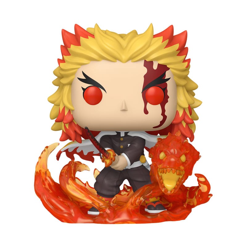 Pop Kyojuro Rengoku 9th Form exclusive (1856) - Demon Slayer: Kimetsu no Yaiba - Funko POP! Animation