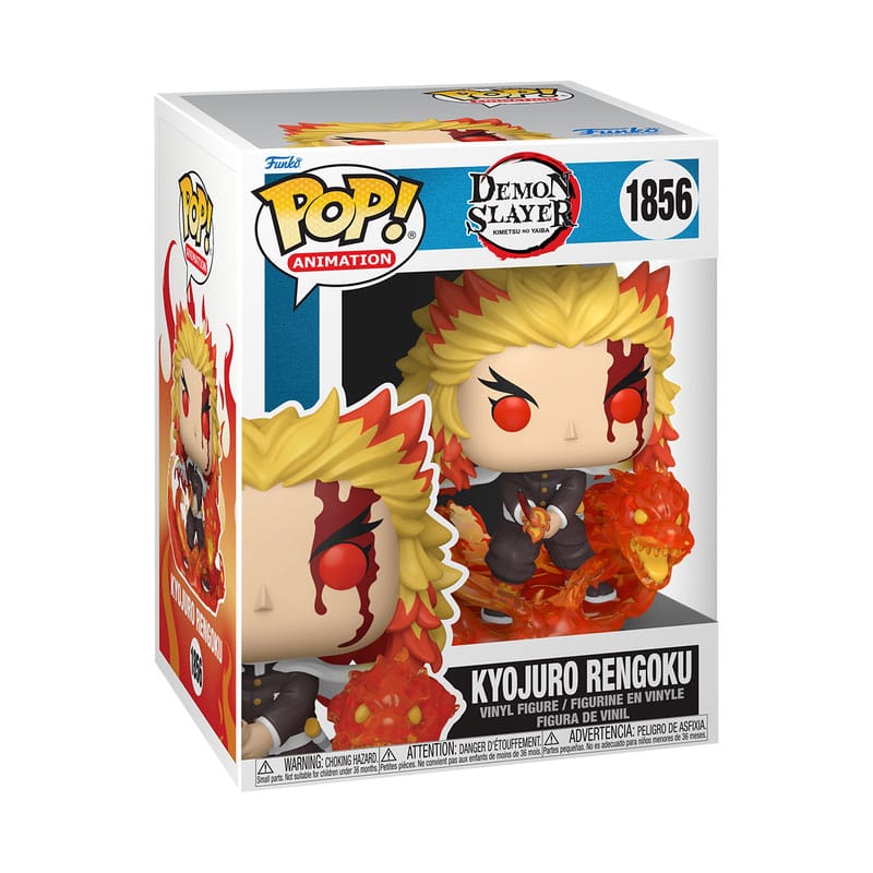 Pop Kyojuro Rengoku 9th Form exclusive (1856) - Demon Slayer: Kimetsu no Yaiba - Funko POP! Animation