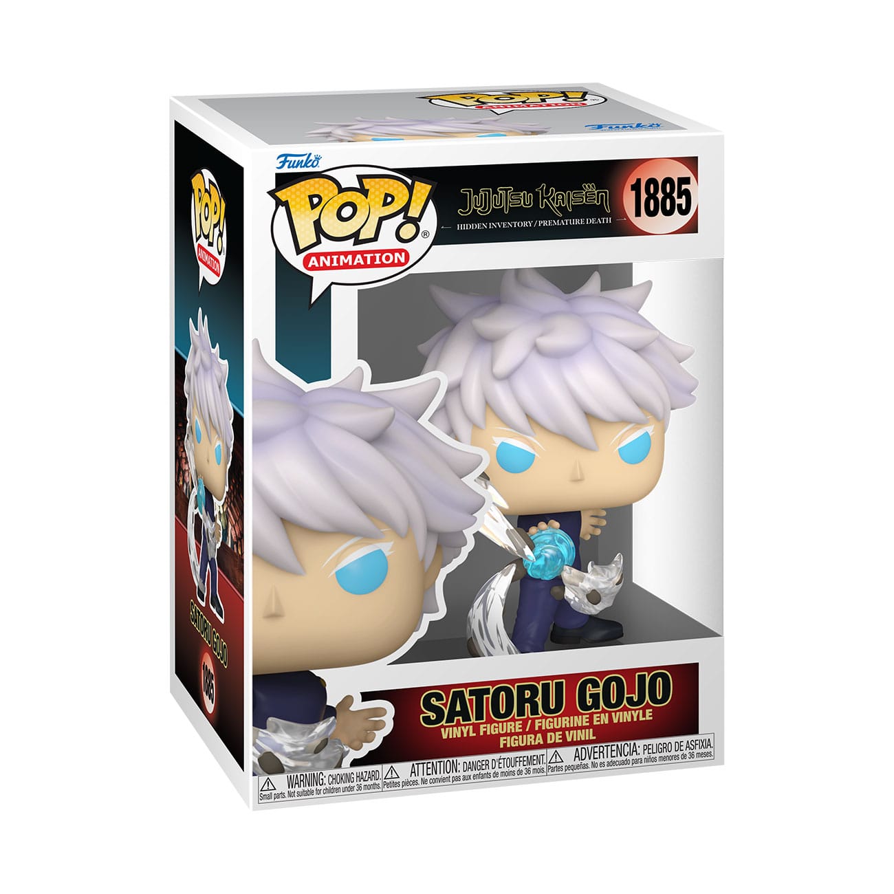 Pop Satoru Gojo (Hidden Inv) (1885) - Jujutsu Kaisen - Funko POP! Animation