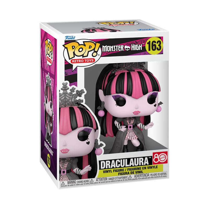 Pop Draculaura (163) - Monster High - Funko POP! Retro Toys