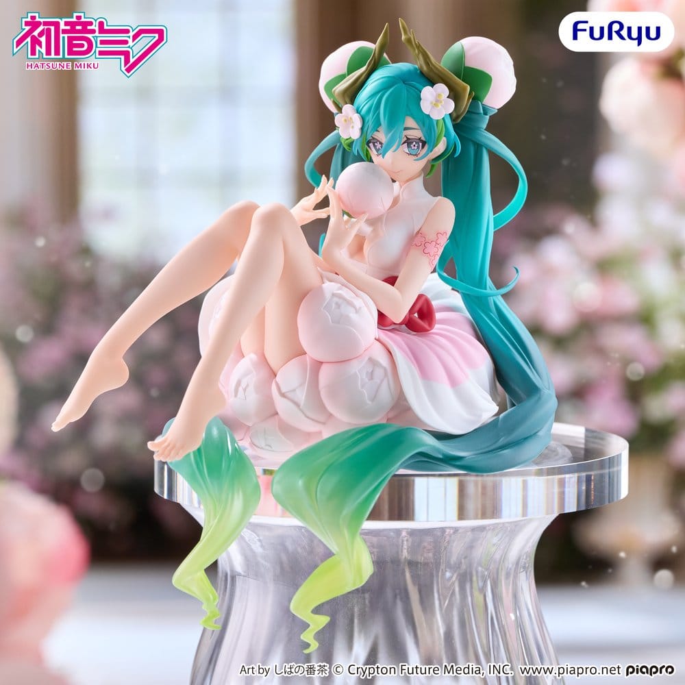 Figurine Hatsune Miku Flower Fairy White Plum Blossom - Hatsune Miku - Noodle Stopper [Sortie T2/27]