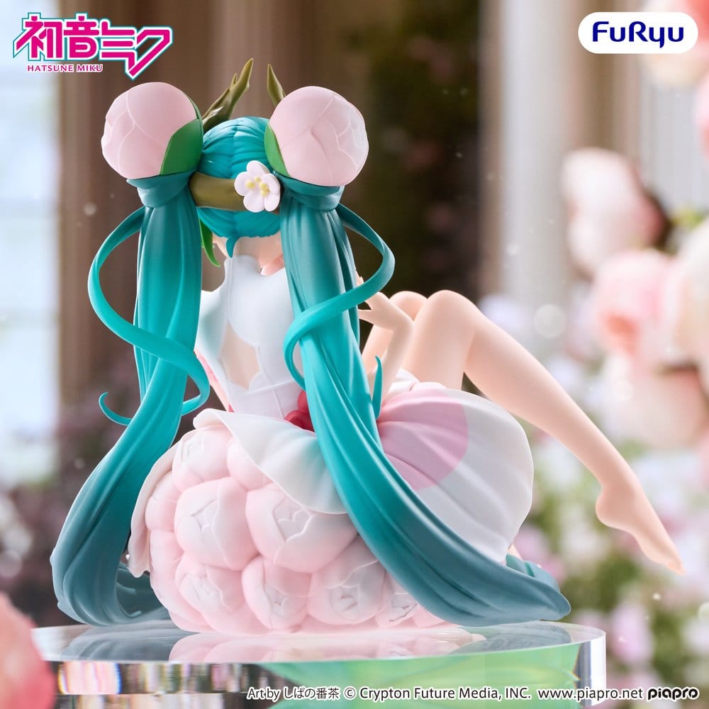 Figurine Hatsune Miku Flower Fairy White Plum Blossom - Hatsune Miku - Noodle Stopper [Sortie T2/27]
