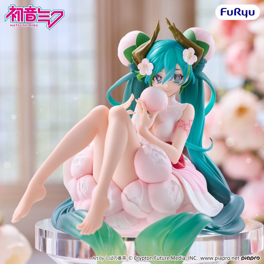 Figurine Hatsune Miku Flower Fairy White Plum Blossom - Hatsune Miku - Noodle Stopper [Sortie T2/27]