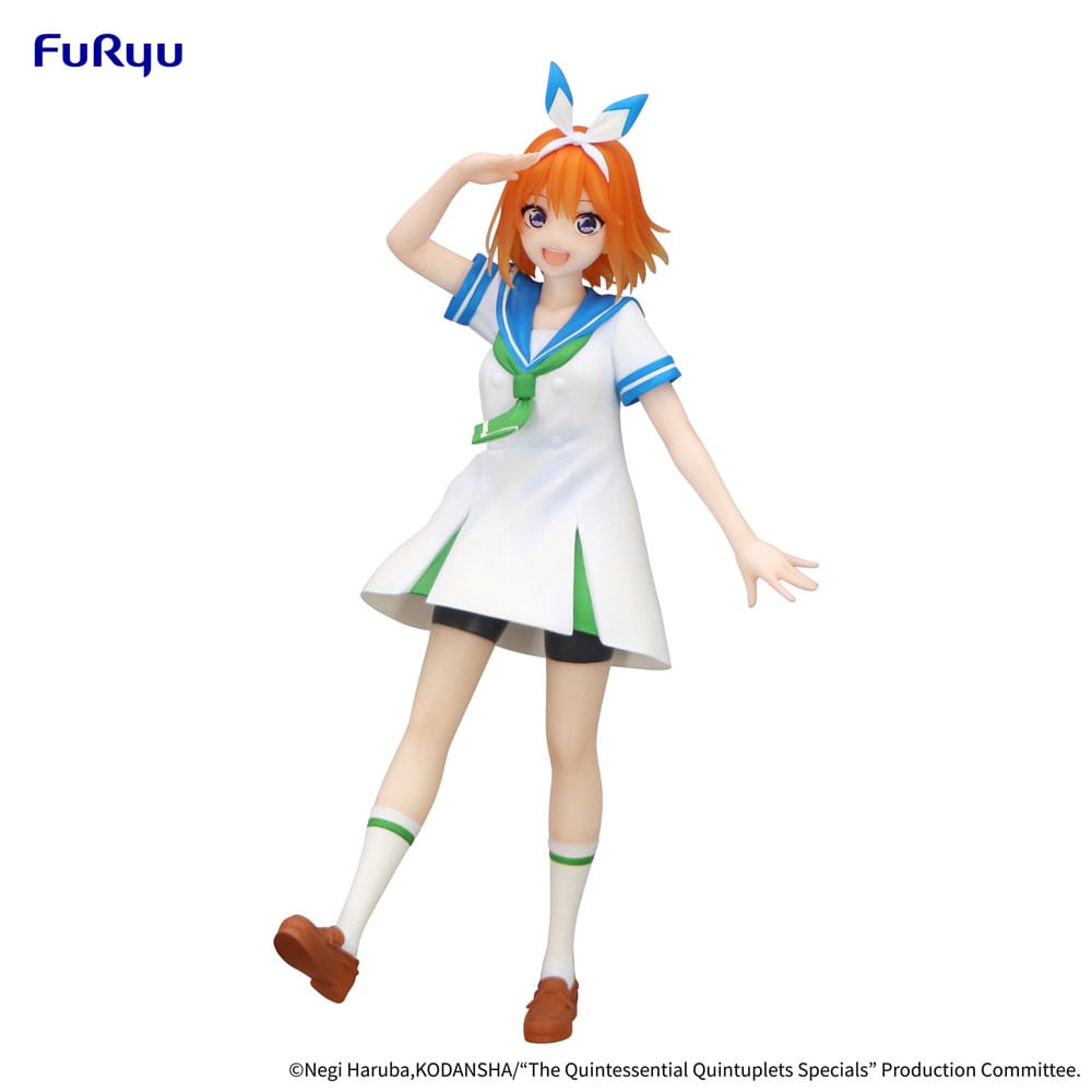 Lot de Figurines Itsuki, Nino, Yotsuba, Miku, Ichika Nakano Marine Look Ver. 21cm - Quintessential Quintuplets - Trio-Try-iT