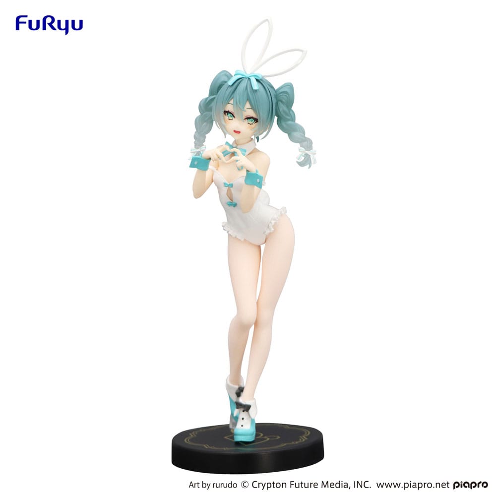 Figurine Hatsune Miku Rurudo White color Ver. 27cm - Hatsune Miku - BiCute Bunnies