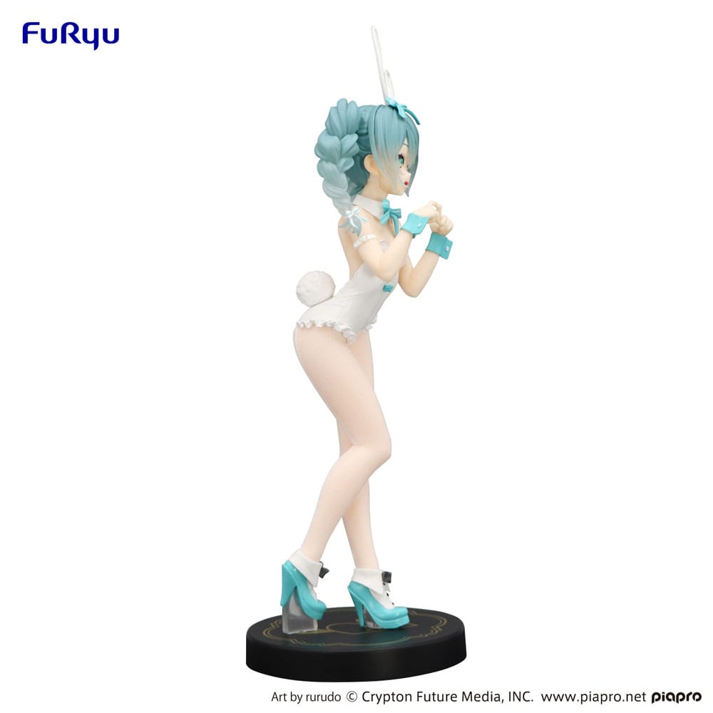 Figurine Hatsune Miku Rurudo White color Ver. 27cm - Hatsune Miku - BiCute Bunnies