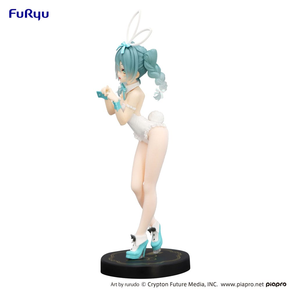 Figurine Hatsune Miku Rurudo White color Ver. 27cm - Hatsune Miku - BiCute Bunnies