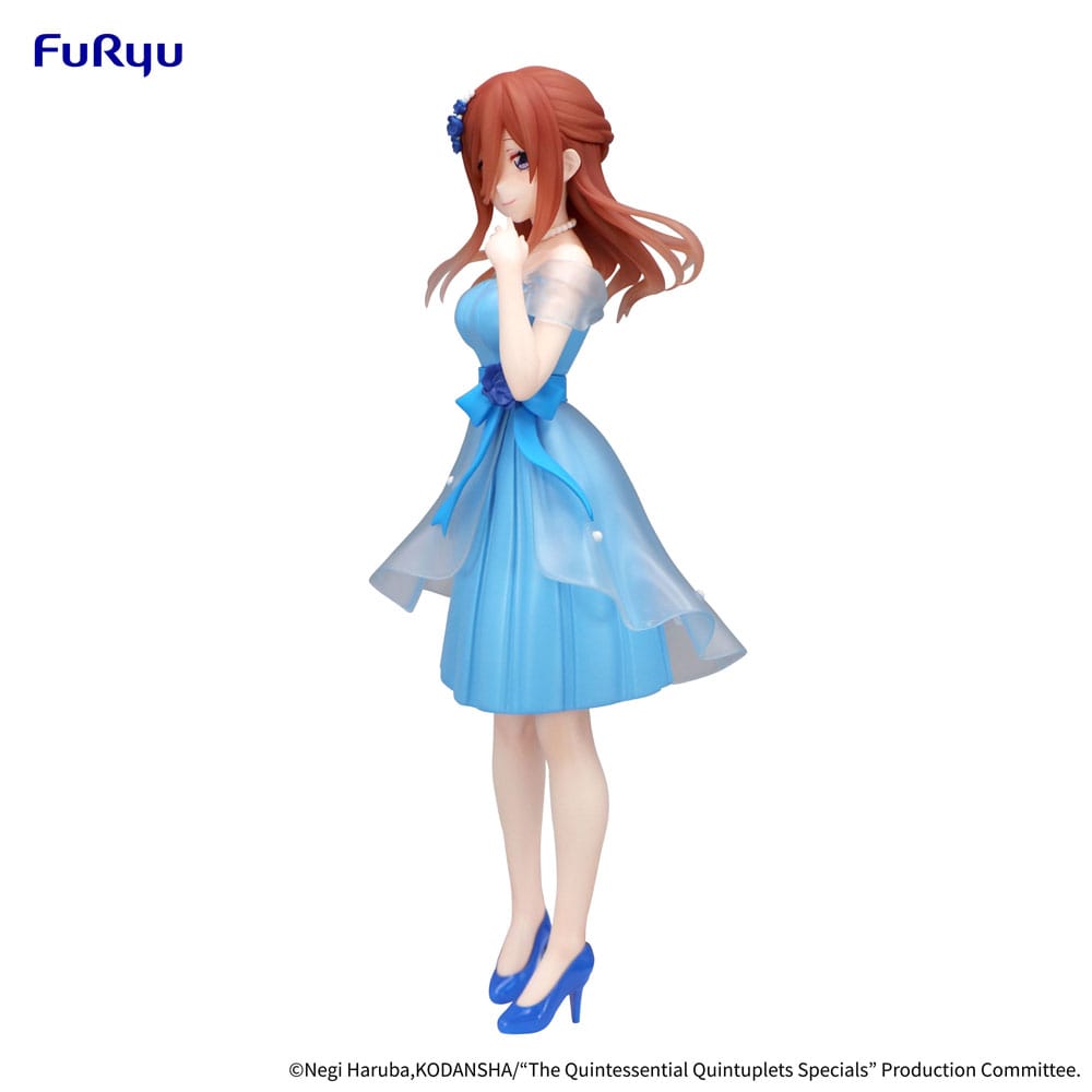 Figurine Miku Nakano Pastel Dress Ver. - The Quintessential Quintuplets - Trio-Try-It
