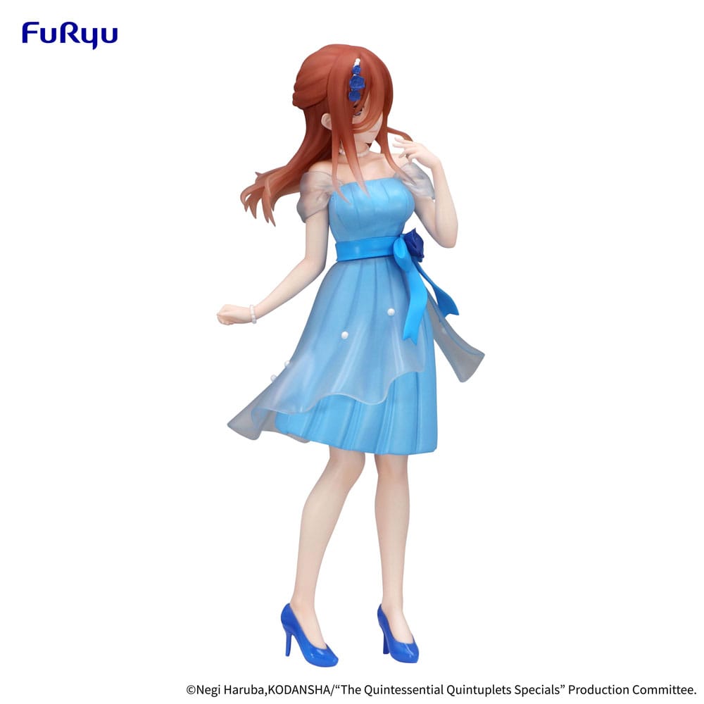 Figurine Miku Nakano Pastel Dress Ver. - The Quintessential Quintuplets - Trio-Try-It