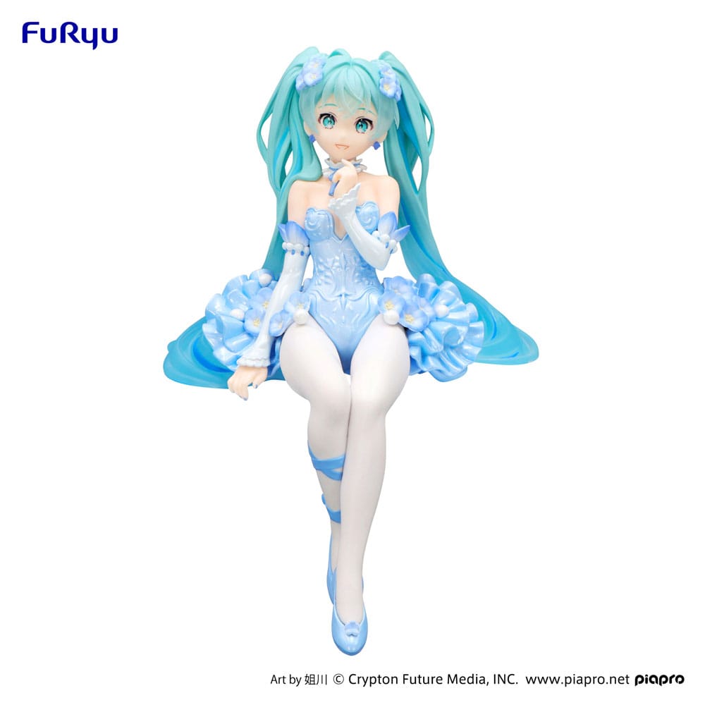 Figurine Hatsune Miku Flower Fairy Nemophila Pail Blue Color - Hatsune Miku - Noodle Stopper