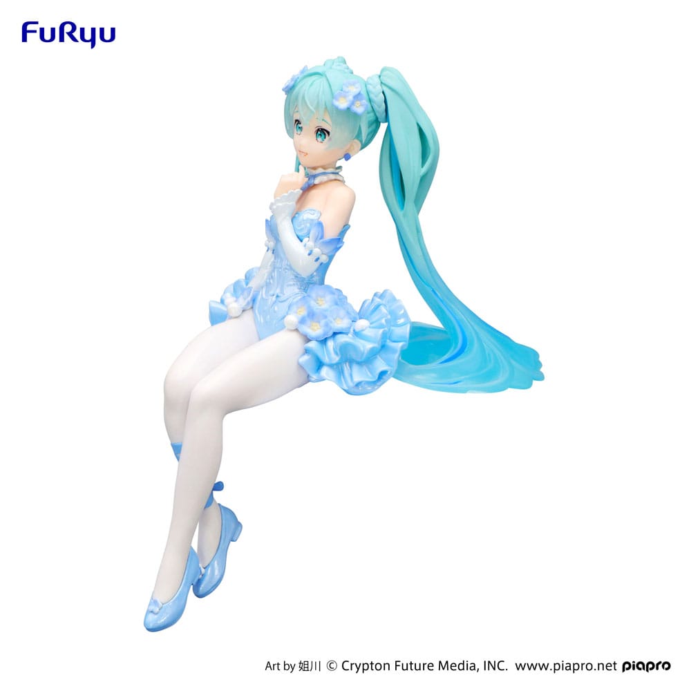 Figurine Hatsune Miku Flower Fairy Nemophila Pail Blue Color - Hatsune Miku - Noodle Stopper