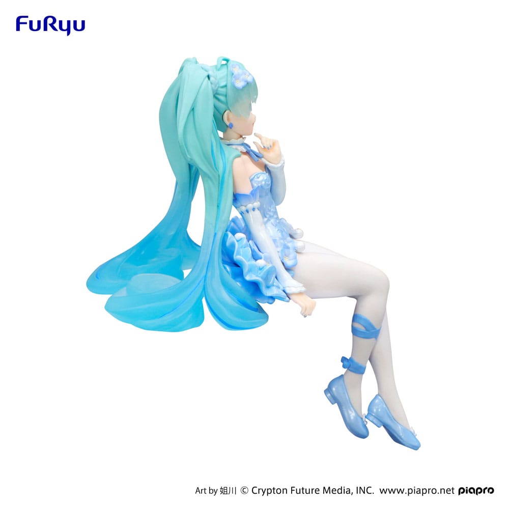 Figurine Hatsune Miku Flower Fairy Nemophila Pail Blue Color - Hatsune Miku - Noodle Stopper