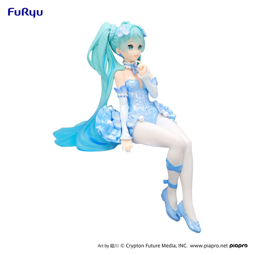 Figurine Hatsune Miku Flower Fairy Nemophila Pail Blue Color - Hatsune Miku - Noodle Stopper