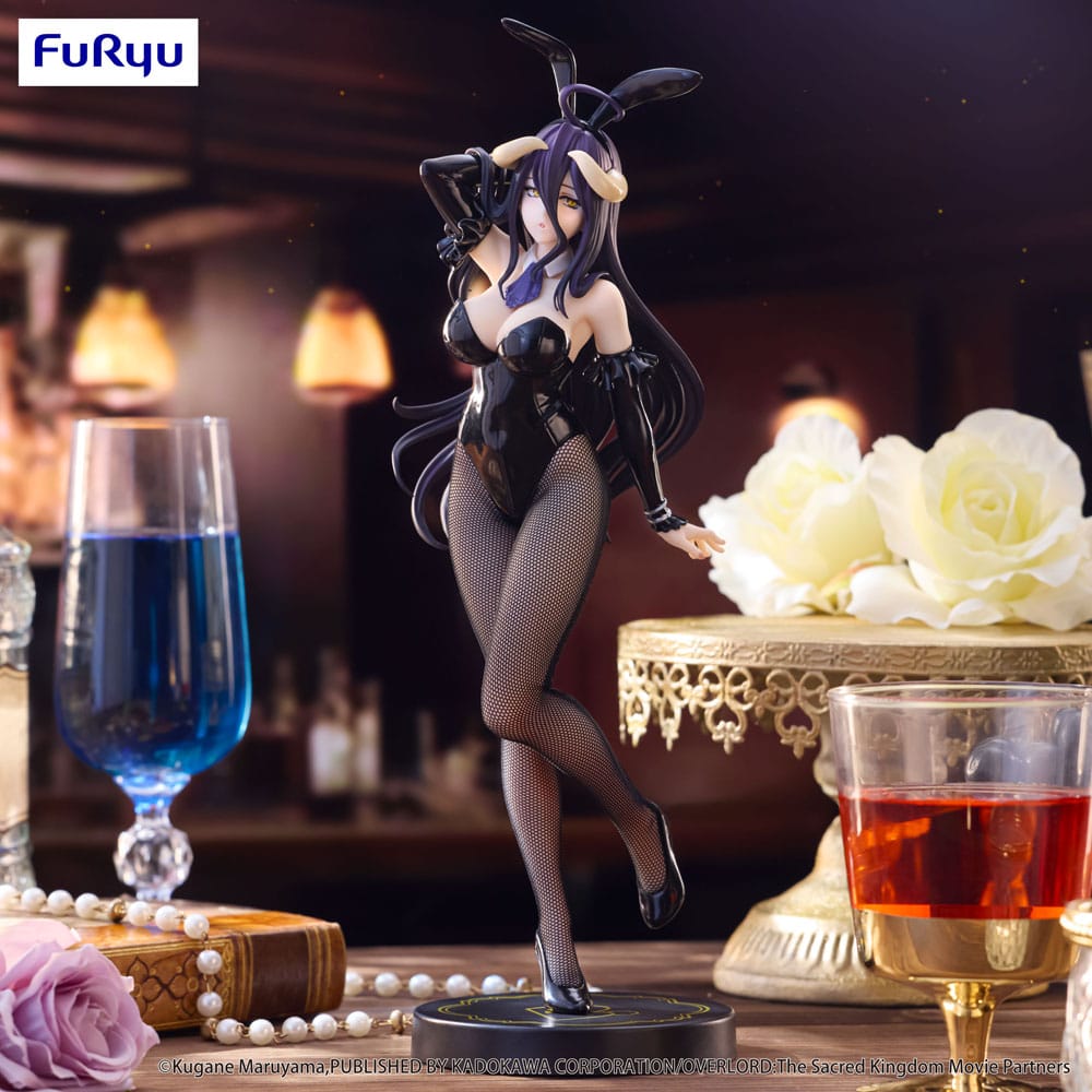 Figurine Albedo Black Color Ver. - Overlord - BiCute Bunnies (Modèle d'expo)