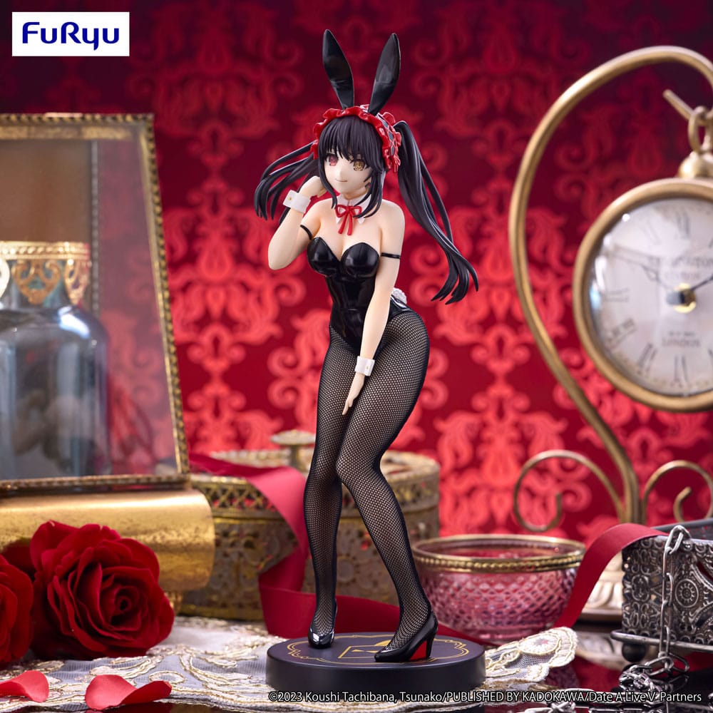 Figurine Kurumi Tokisaki Black Color Ver 29cm - Date A Live V - BiCute Bunnies