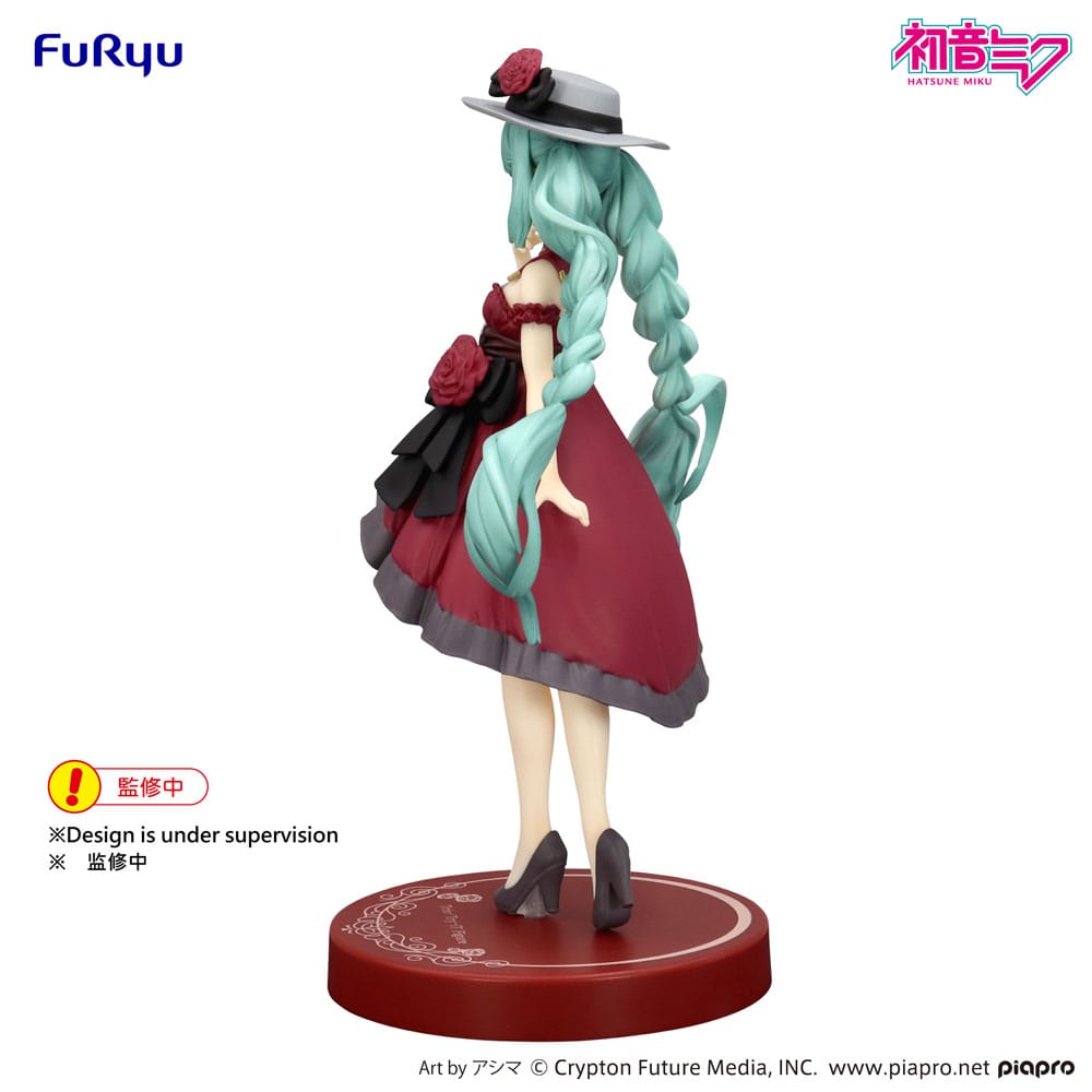 Figurine Hatsune Miku Outing Dress Red Color Ver. - Hatsune Miku - Trio-Try-iT