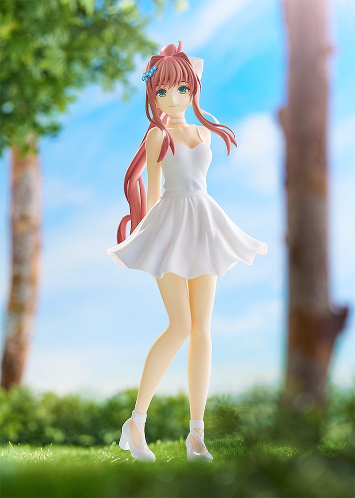 Figurine Monika White Dress Ver - Doki Doki Literature Club - Pop Up Parade