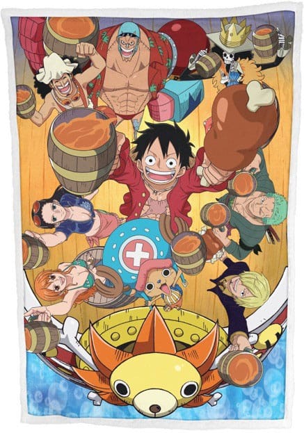 Couverture polaire One Piece Ver. 3 100x150cm