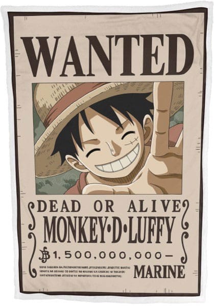 Couverture polaire One Piece Ver. 6 100x150cm