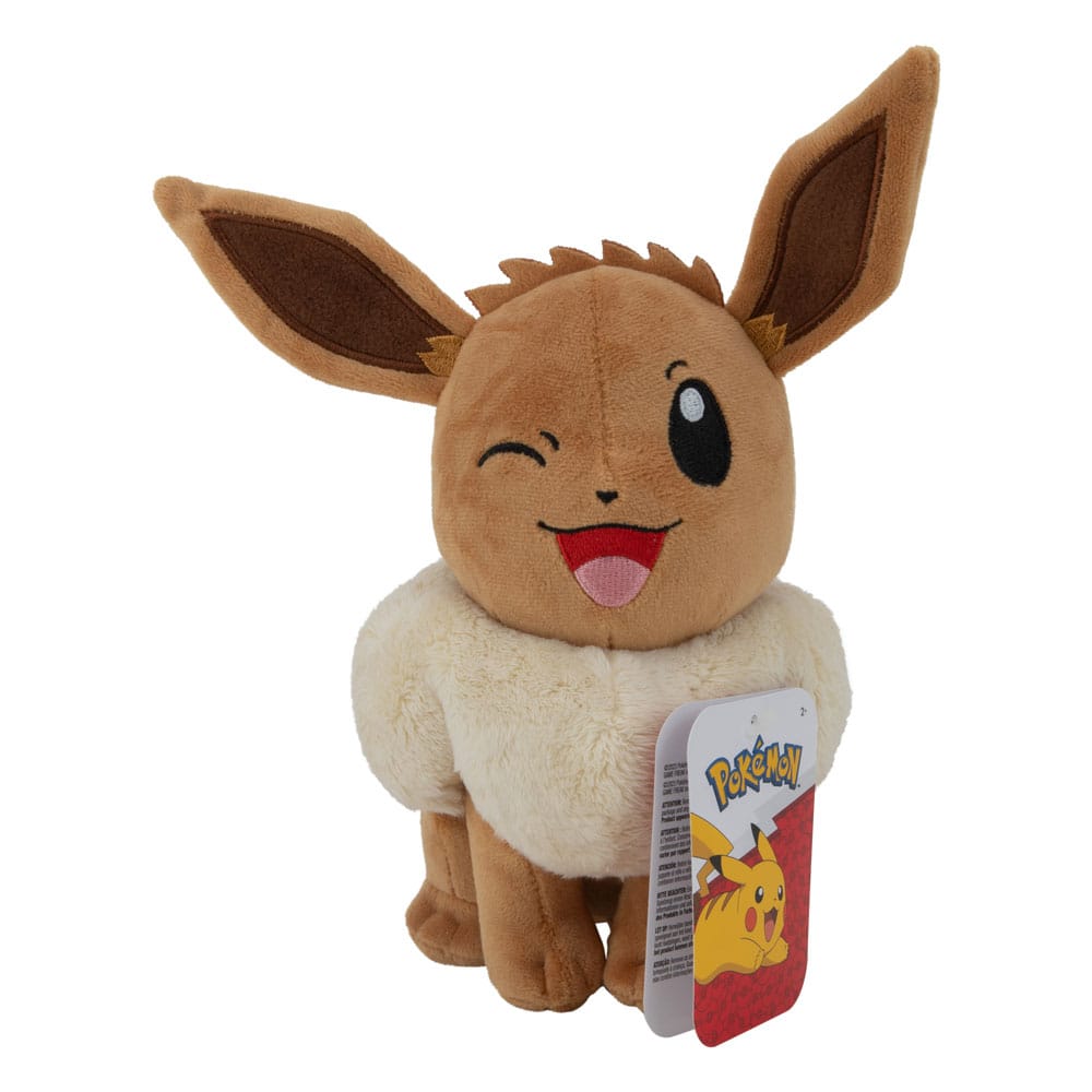 Peluche évoli (clin d'oeil) 20cm - Pokémon