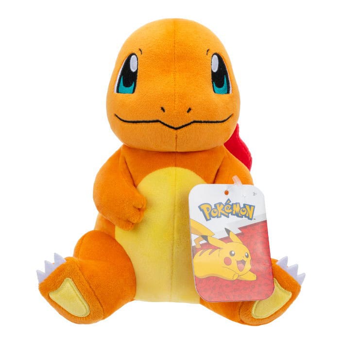 Peluche Salamèche Assis 20cm - Pokémon