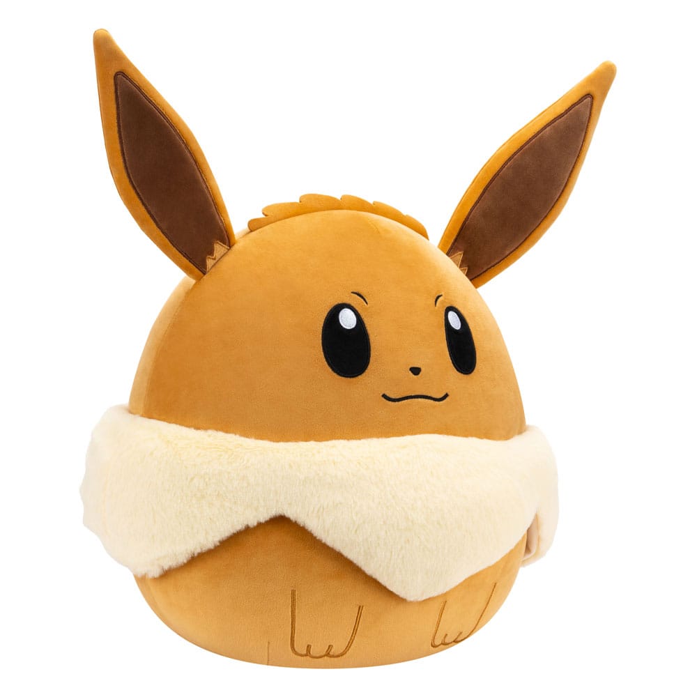 Peluche Squishmallows Évoli 35cm - Pokémon
