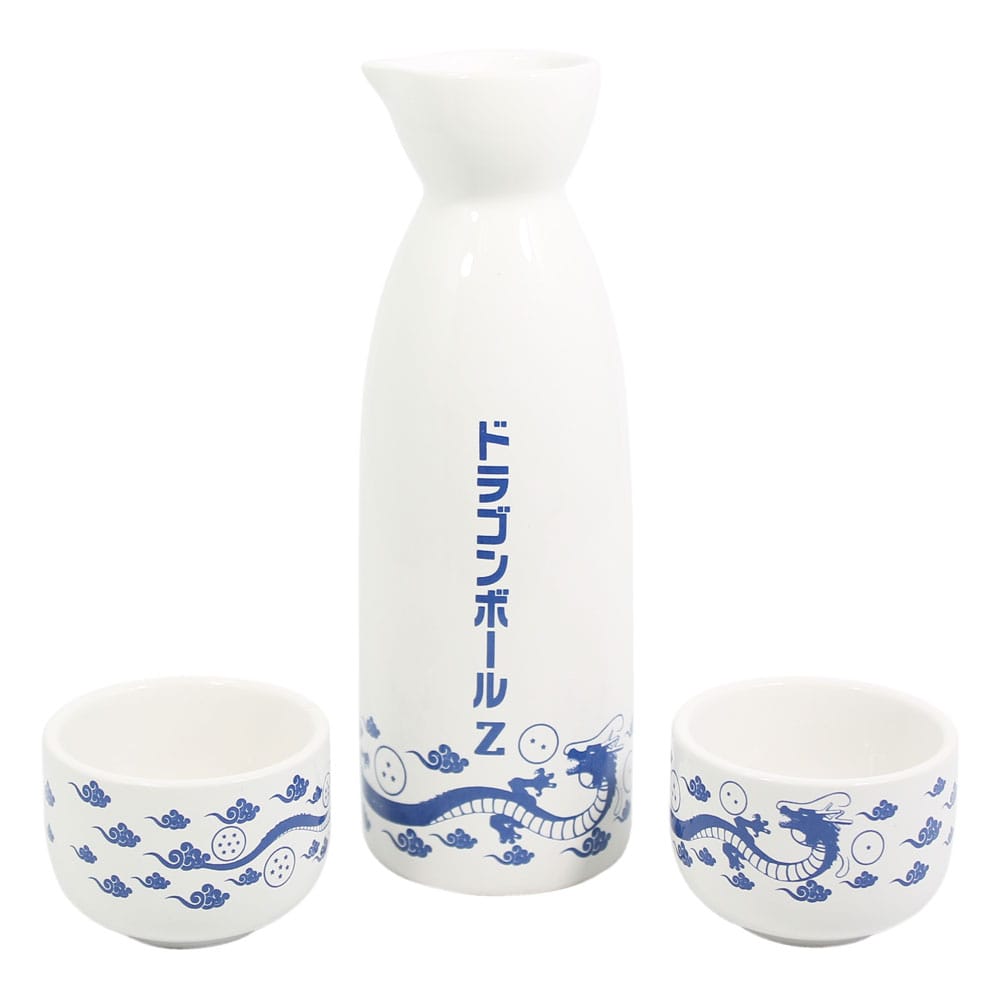 Set en céramique pour Sake Blue Shenron - Dragon Ball Z