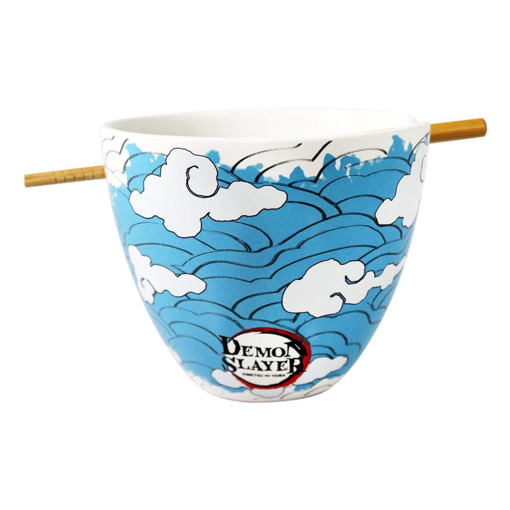 Bol à ramen avec baguettes Tanjiro Mask (473ml) - Demon Slayer: Kimetsu no Yaiba