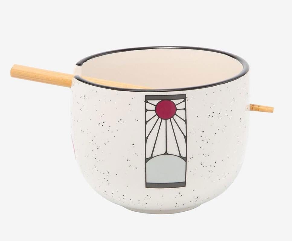 Bol à ramen avec baguettes Logo (414ml) - Demon Slayer: Kimetsu no Yaiba