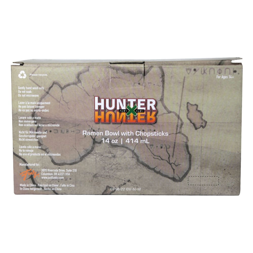 Bol à ramen avec baguettes Hunter x Hunter (414ml) - Hunter x Hunter
