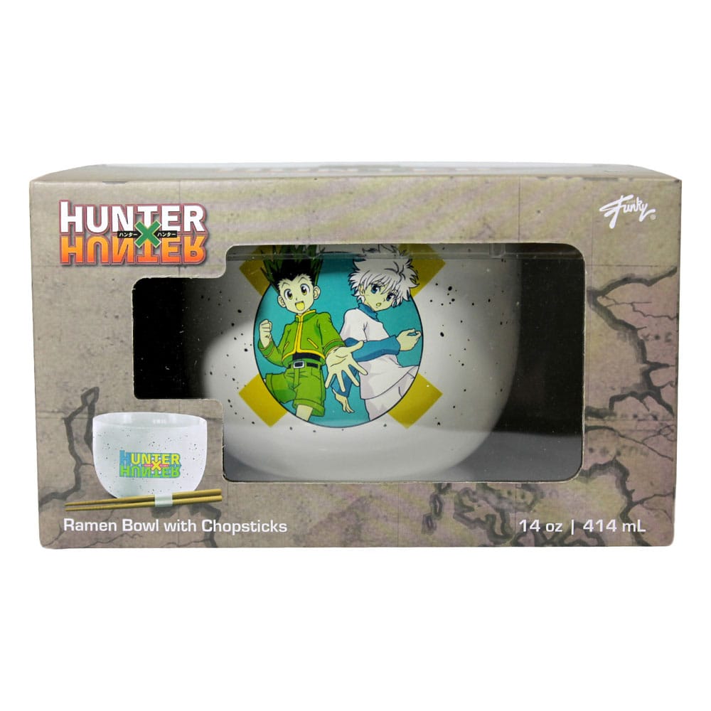 Bol à ramen avec baguettes Hunter x Hunter (414ml) - Hunter x Hunter