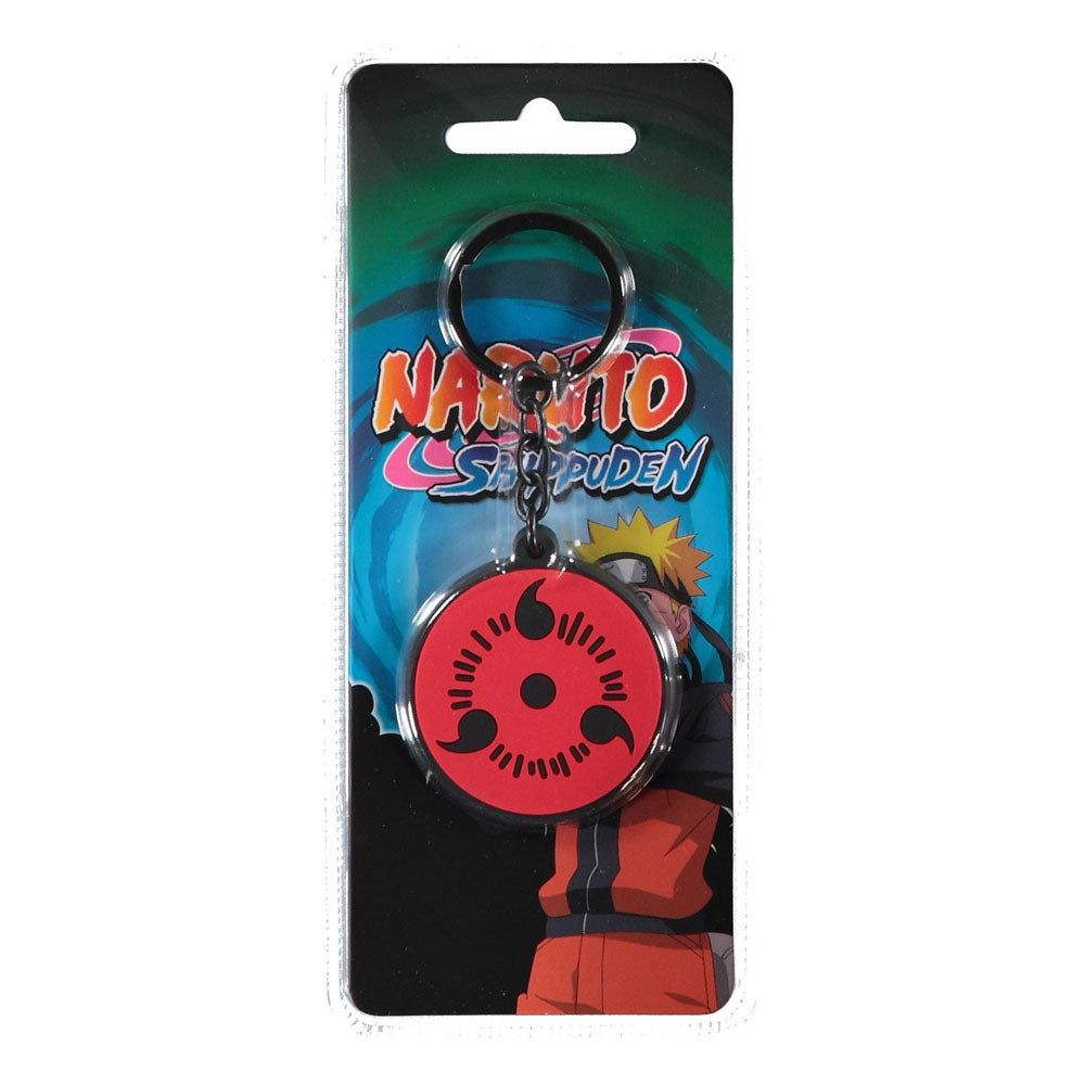 Porte-clés en caoutchouc Sharingan - Naruto Shippuden