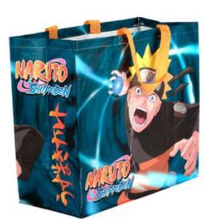 Sac de courses Naruto Bleu