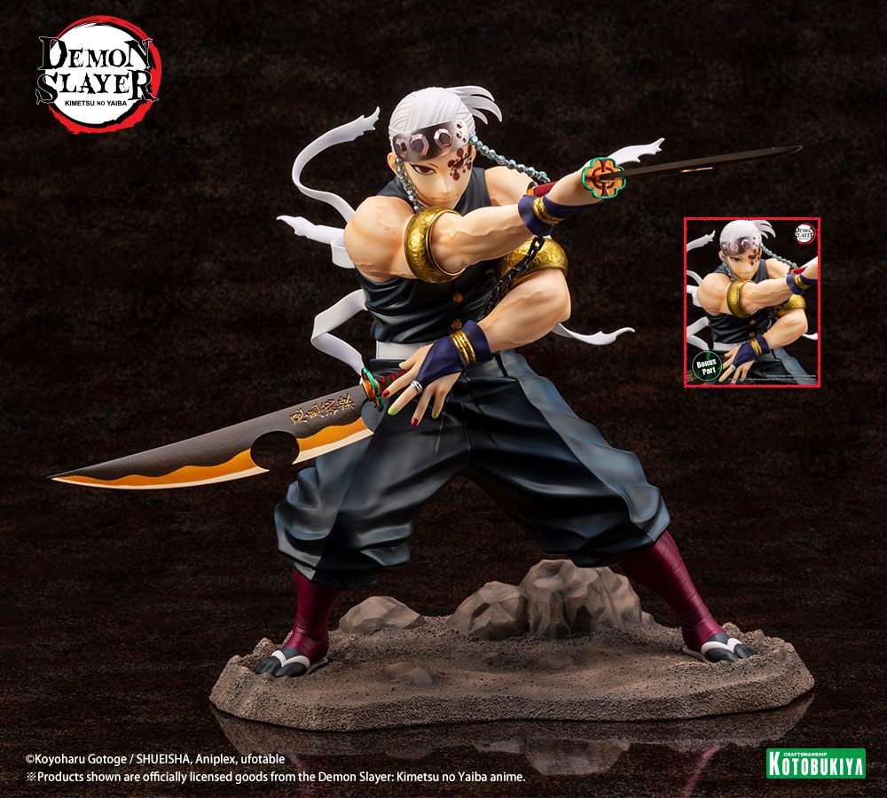 Figurine Tengen Uzui Bonus Edition 23 CM - Demon Slayer: Kimetsu no Yaiba