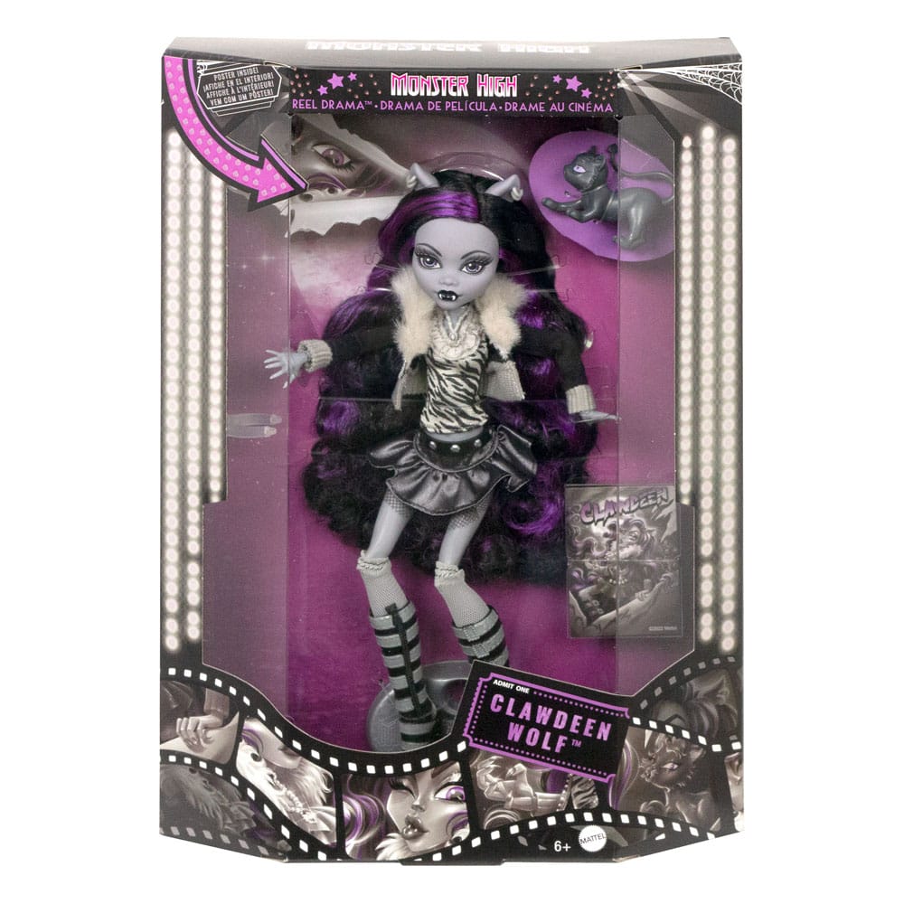 Poupée Clawdeen - Monster High - Reel Drama
