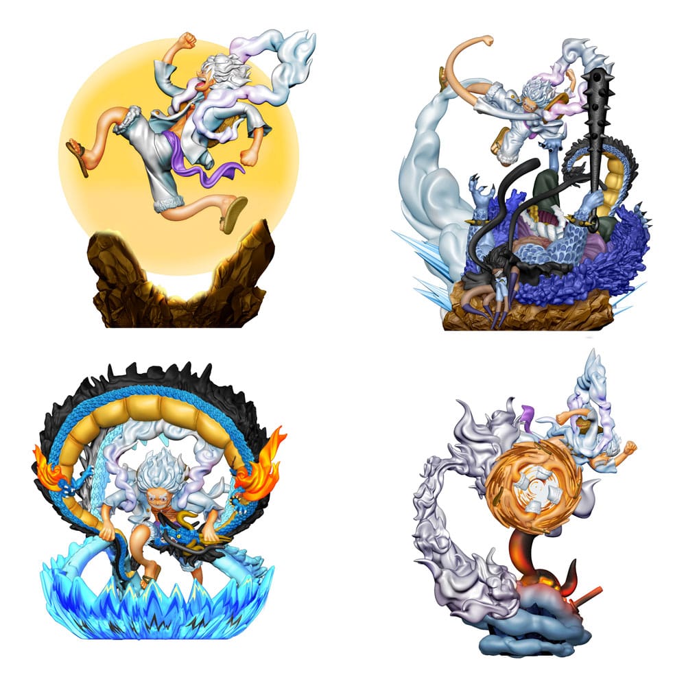 Mystery Box Figurine Logbox Re Birth Gear 5 special set - One Piece - Petitrama