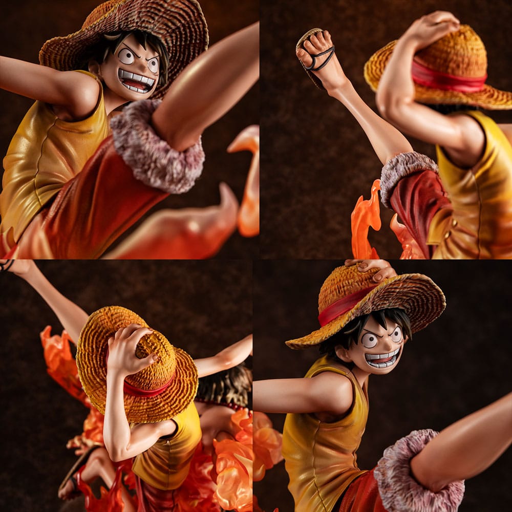 Figurine Luffy & Ace Bond Between Brothers 20th Limited Ver. 25cm - One Piece - P.O.P Neo-Maximum
