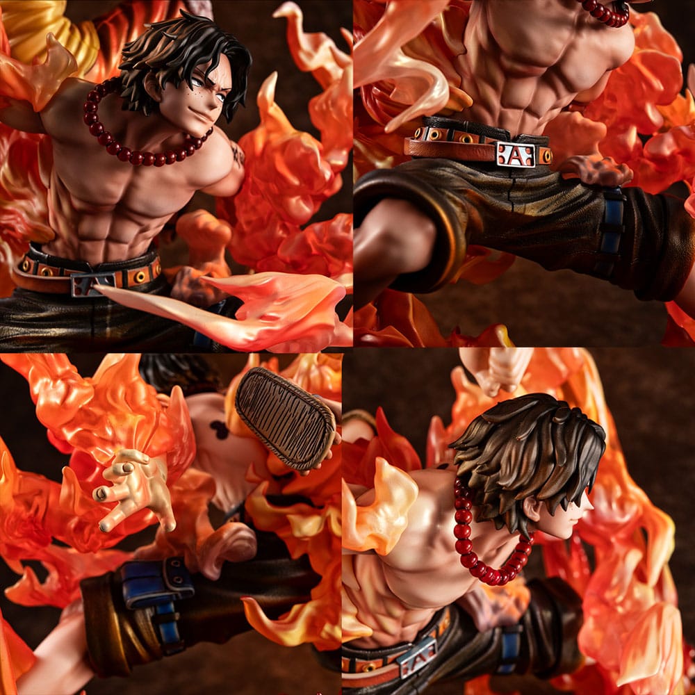 Figurine Luffy & Ace Bond Between Brothers 20th Limited Ver. 25cm - One Piece - P.O.P Neo-Maximum