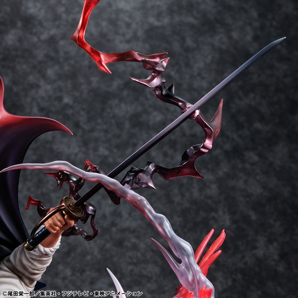 Figurine Leader of Red Hair Pirates Shanks Kamasuri 25cm - One Piece - Portrait Of Pirates (P.O.P) SA-Maxium [Sortie T4/26]