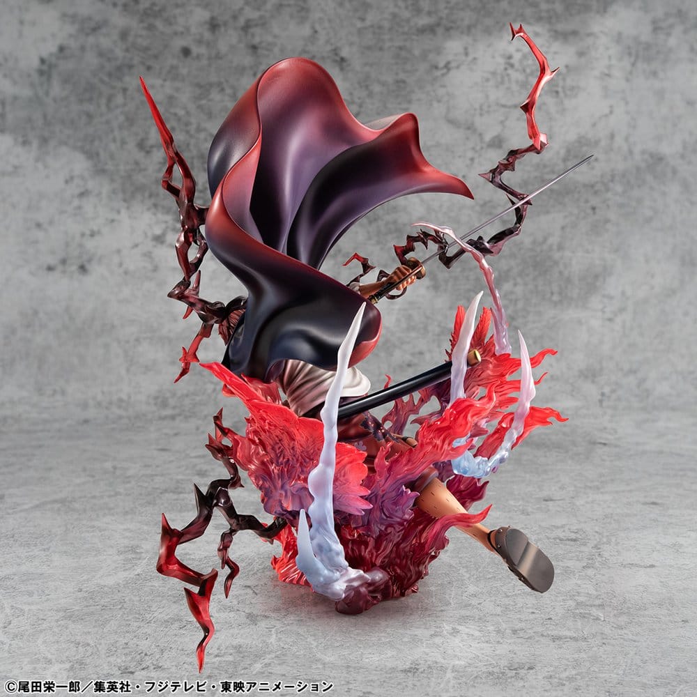Figurine Leader of Red Hair Pirates Shanks Kamasuri 25cm - One Piece - Portrait Of Pirates (P.O.P) SA-Maxium [Sortie T4/26]