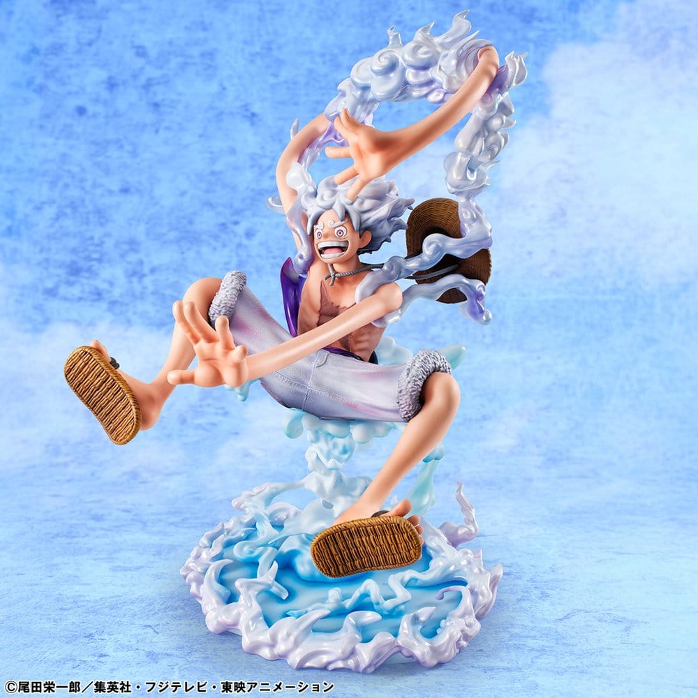 Figurine Monkey D. Luffy Gear 5 "Evolutionary History" - One Piece - Portrait Of Pirates (P.O.P) [Sortie T1/27]