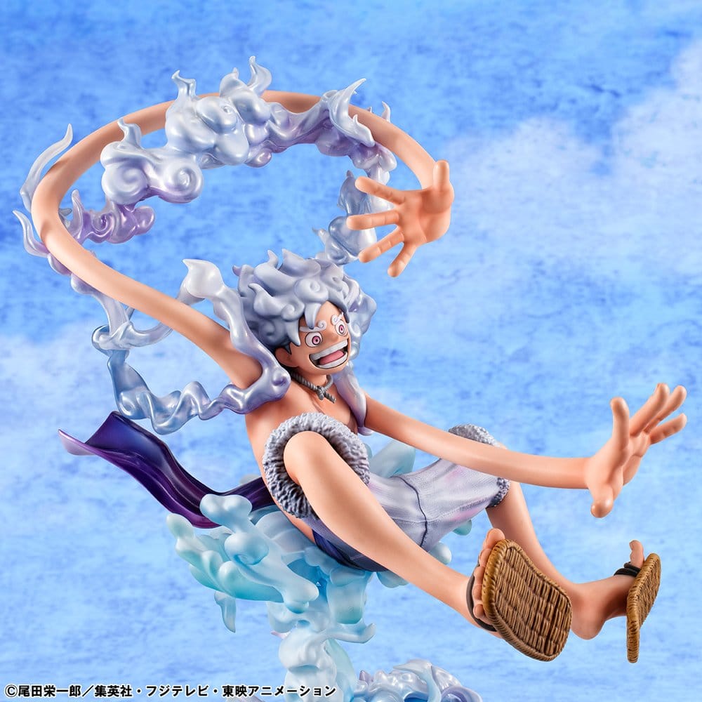 Figurine Monkey D. Luffy Gear 5 "Evolutionary History" - One Piece - Portrait Of Pirates (P.O.P) [Sortie T1/27]
