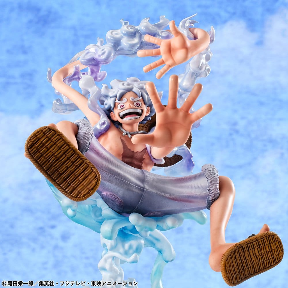 Figurine Monkey D. Luffy Gear 5 "Evolutionary History" - One Piece - Portrait Of Pirates (P.O.P) [Sortie T1/27]